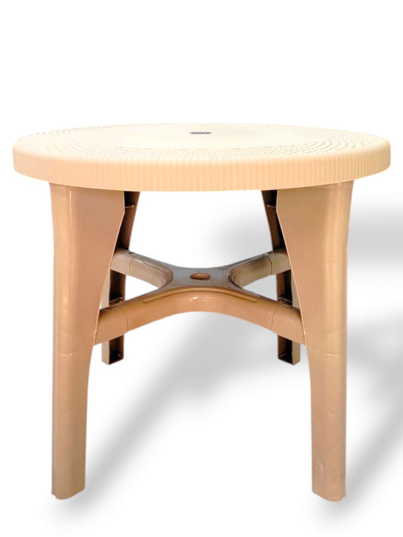 خورشيد للبلاستيك ترابيزة بلاستيكية مرجانة من خورشيد بلاست للبلاستيك - بيج - Image 2